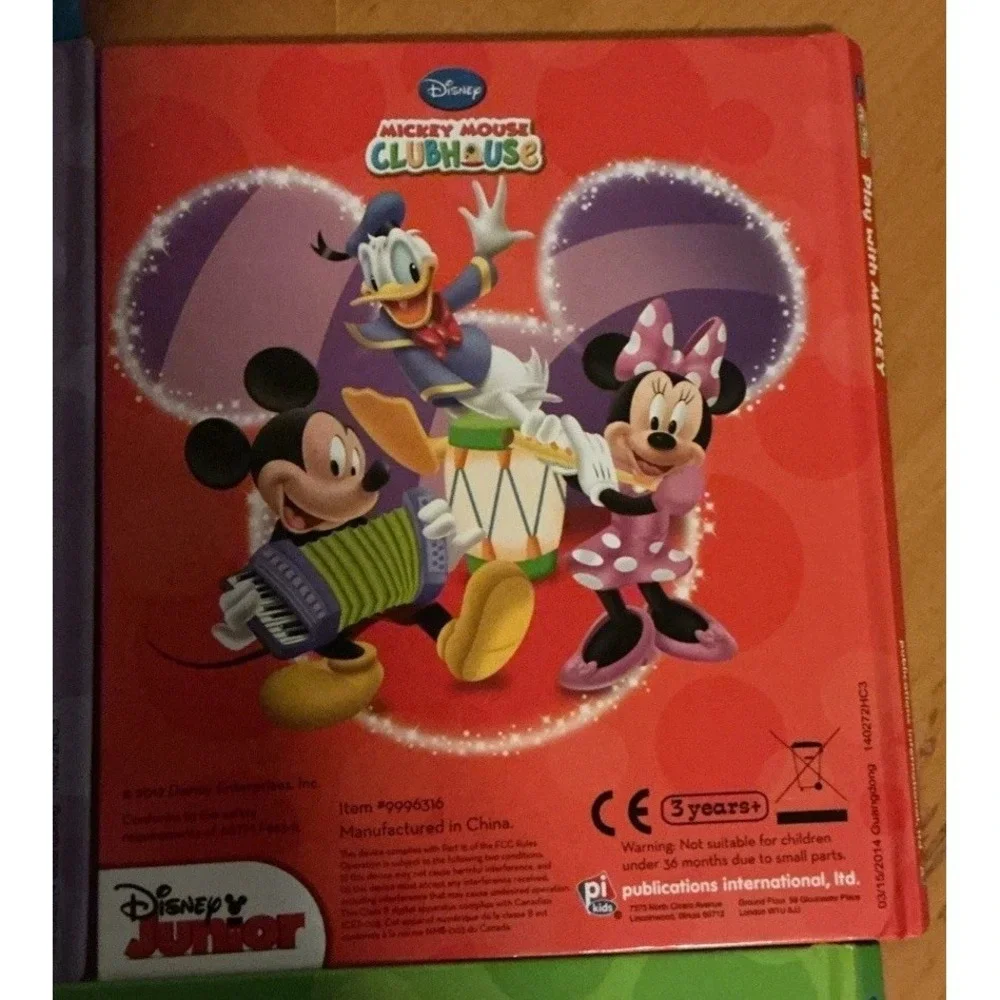 Mickey Mouse Clubhouse My‎ First Smart Pad Books Lot Of 7, ABC, 1 2 3, Words